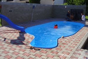 Vybrané ukončení bazénu