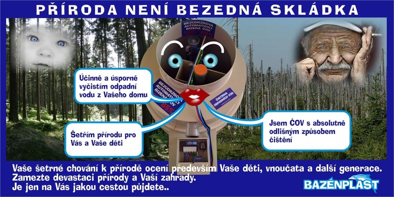 Příroda není bezedná skládka.