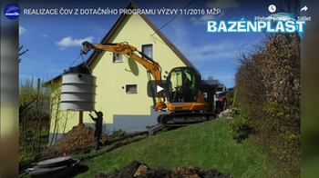 Youtube - Odkanalizování obce Paceřice, Výzva 11/2016 MŽP