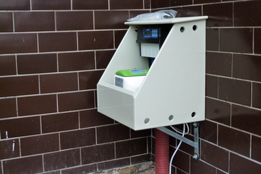 Plastová PP skříň zkosená