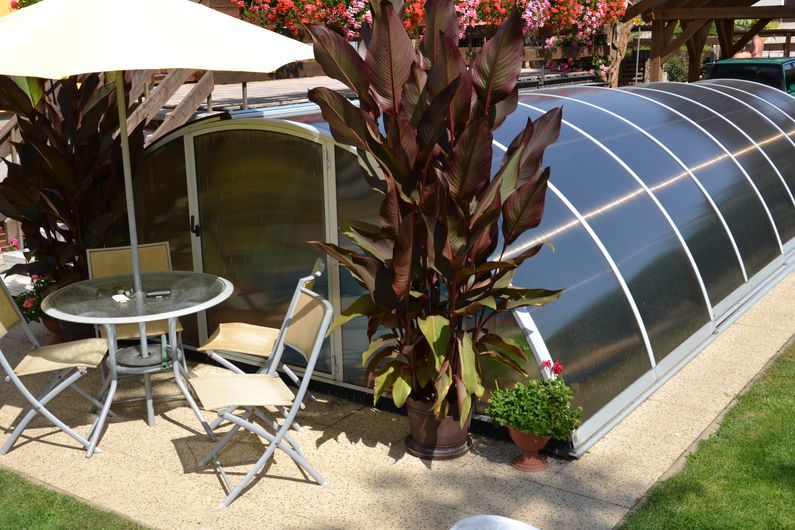 Bazén obdélník + zastřešení