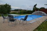 Bazén obdélník se zastřešením