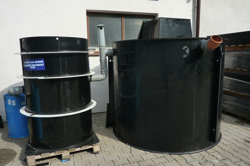 Septik a alternativní filtr