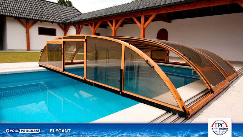 Zastřešení Elegant - profil dřevodekor