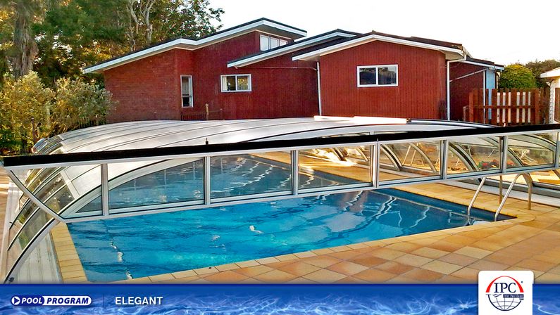 Zastřešení Elegant, výklopný práh