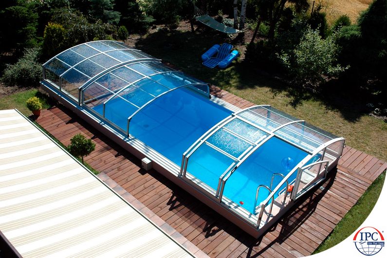 Zastřešení Imperia - pohled shora