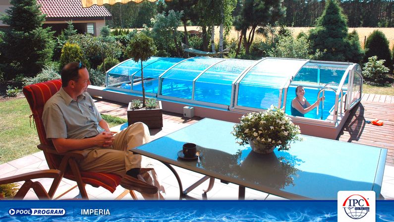 Zastřešení Imperia, vstup bokem