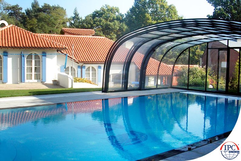 Zastřešení Laguna, kompakt, profil antracit