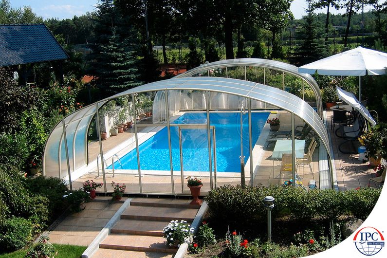 Zastřešení Laguna, kompakt, profil dřevodekor