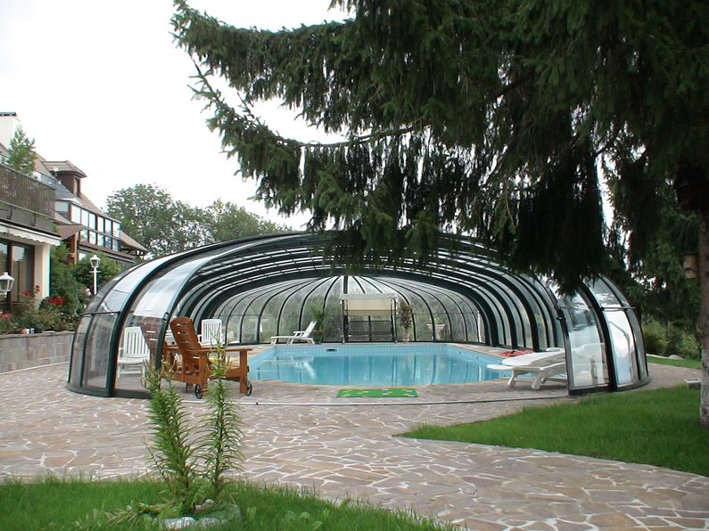 Zastřešení Olympic, kompakt, profil antracit