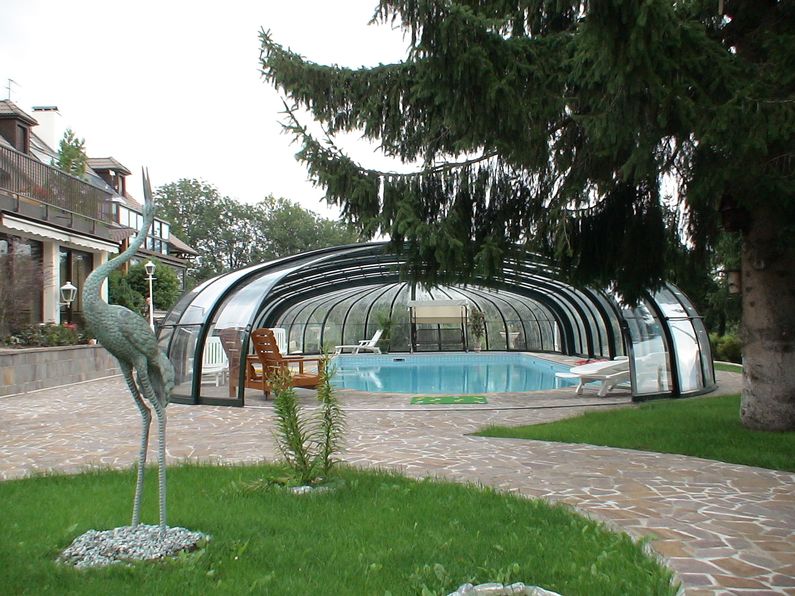 Zastřešení Olympic, kompakt, profil antracit