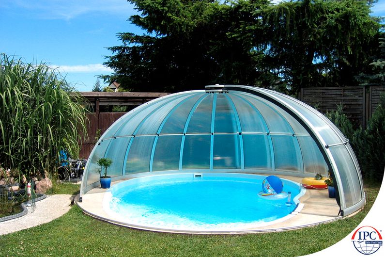 Zastřešení Orient, čirý polykarbonát, stříbrný profil