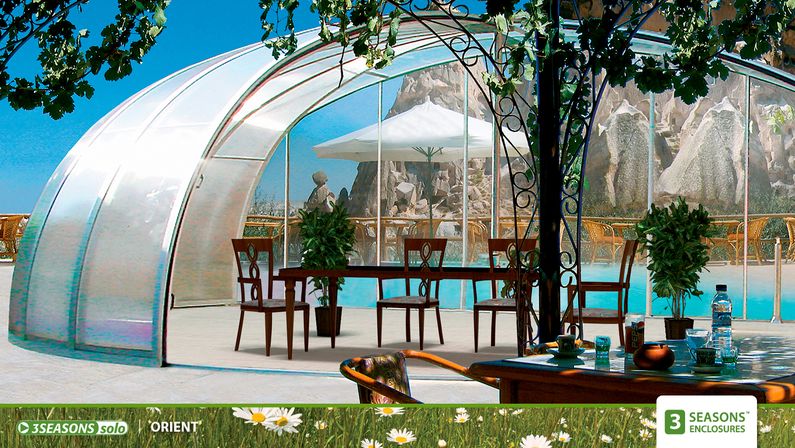 Zastřešení Orient, atypické provedení