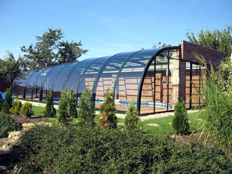 Zastřešení Style, kompakt, zelený profil