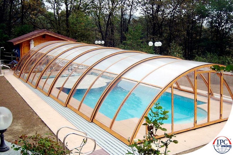 Zastřešení Universe, kompakt, dřevodekor profil