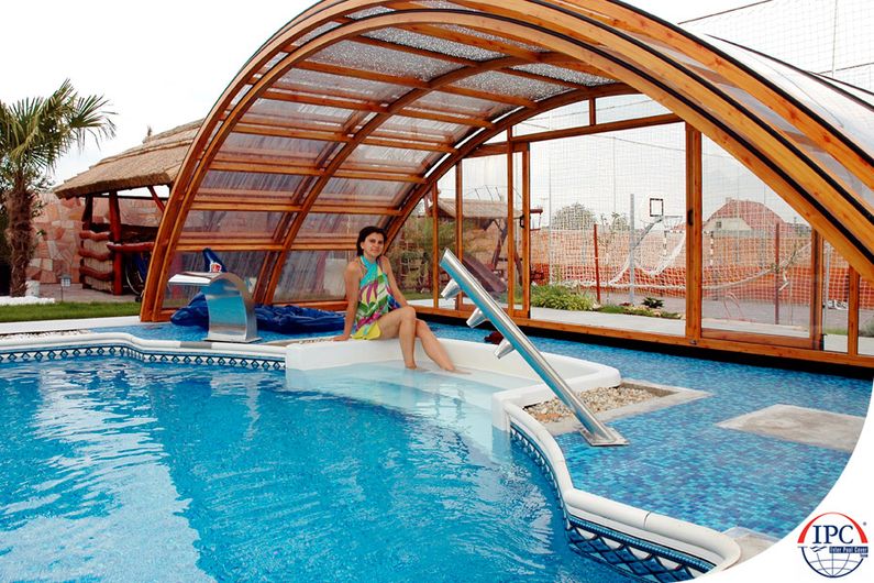 Zastřešení Universe, kompakt, dřevodekor profil