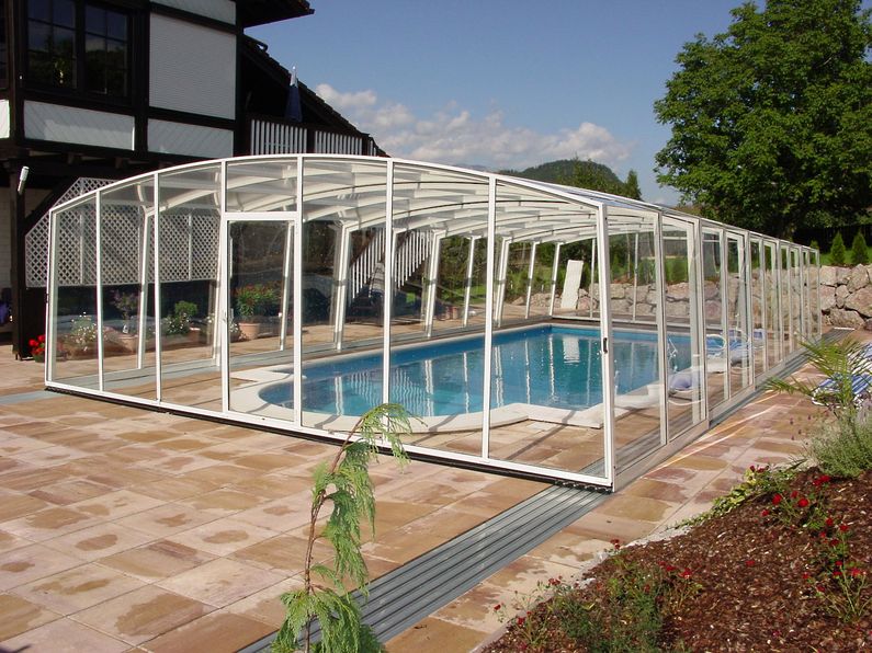 Zastřešení Venezia, kompakt, bílý profil