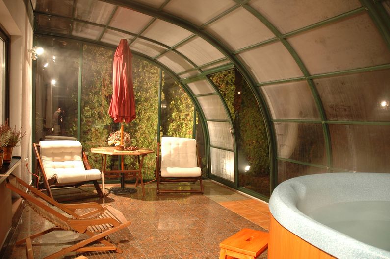 Zastřešení Veranda, Kompakt, zelený profil