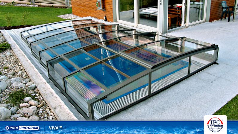 Zastřešení Viva, kompakt, profil antracit