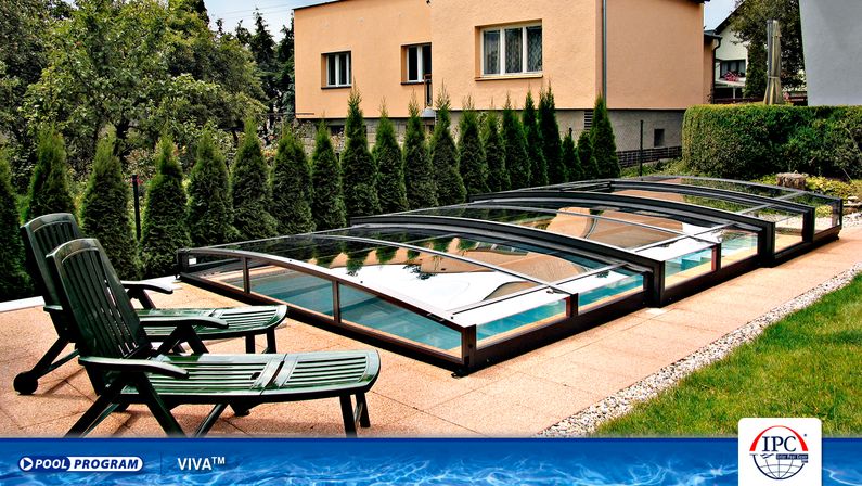 Zastřešení Viva, kompakt, profil antracit