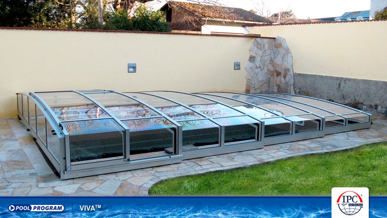 Zastřešení Viva, bronzový kompakt, profil antracit