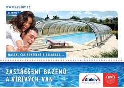 Leták zastřešení firmy Alukov