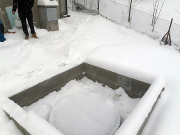 Terénní úpravy kolem ČOV EKO SBR BIO při hlubokém uložení