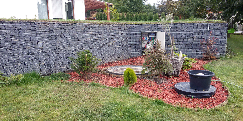 Terénní úpravy kolem ČOV EKO SBR BIO